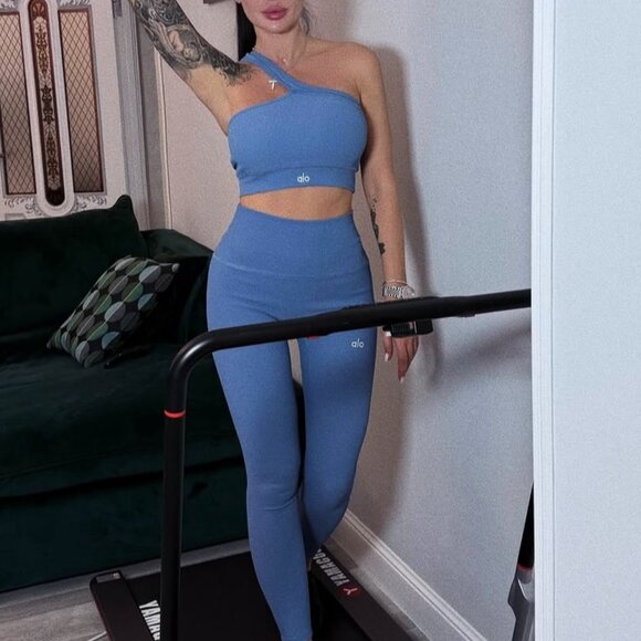 ALO Yoga High-waisted seamless high-elastic quick-drying breathable sportswear - Picture 5 of 5